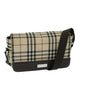 Burberry Nova Auth Nylon Beige Shoulder Bag