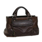 Luxury CELINE Hand Bag Leather Brown 68027