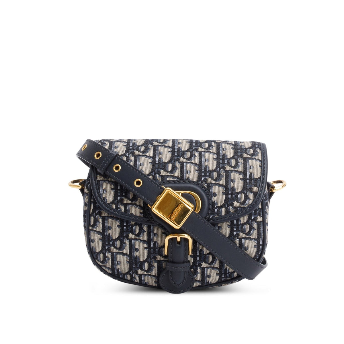 Christian Dior 2020 Blue Oblique Small Bobby Flap Bag Rovelle Bags