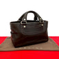 CELINE Handbag leather Brown Boogie bag