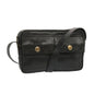 Luxury CELINE Shoulder Bag Leather Black 68125