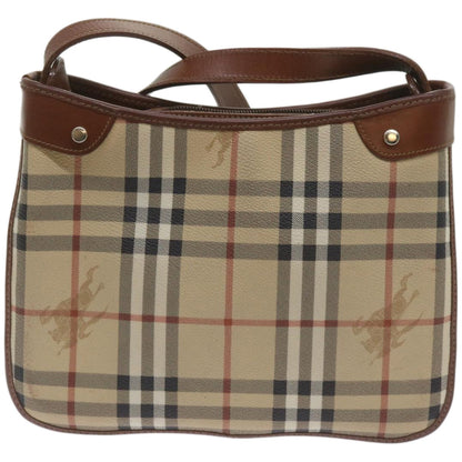 Burberry BURBERRYSs Nova Leather Beige Shoulder Bag