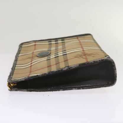 Burberry BURBERRYSs Nova Leather Beige Clutch Bag Style 2