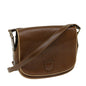 Luxury CELINE Shoulder Bag Leather Brown 68342
