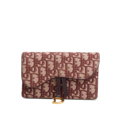 Christian Dior Red Oblique Saddle Belt Pouch Rovelle Bags