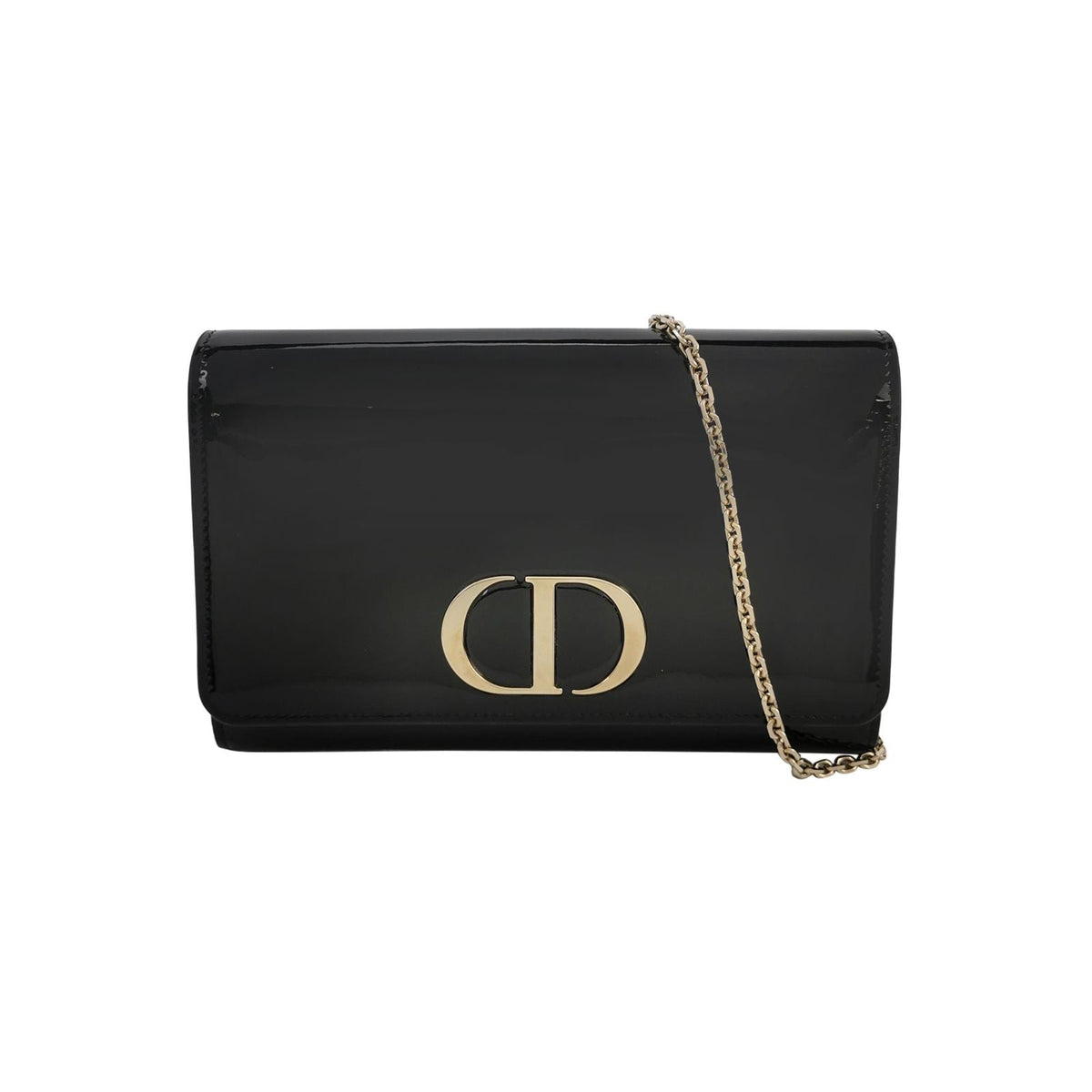 Dior 30Montaigne Patent Leather Cd Logo Flap Crossbody Bag 037852001088 Rovelle Bags