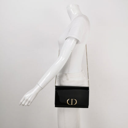 Dior 30Montaigne Patent Leather Cd Logo Flap Crossbody Bag 037852001088 Rovelle Bags