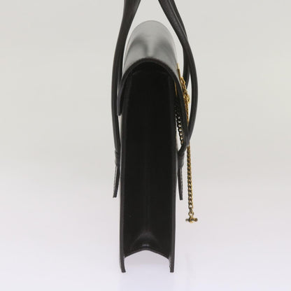Luxury CELINE Hand Bag Leather Black 68513