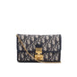 Christian Dior Blue Oblique Dioraddict Wallet on Chain Clutch Rovelle Bags