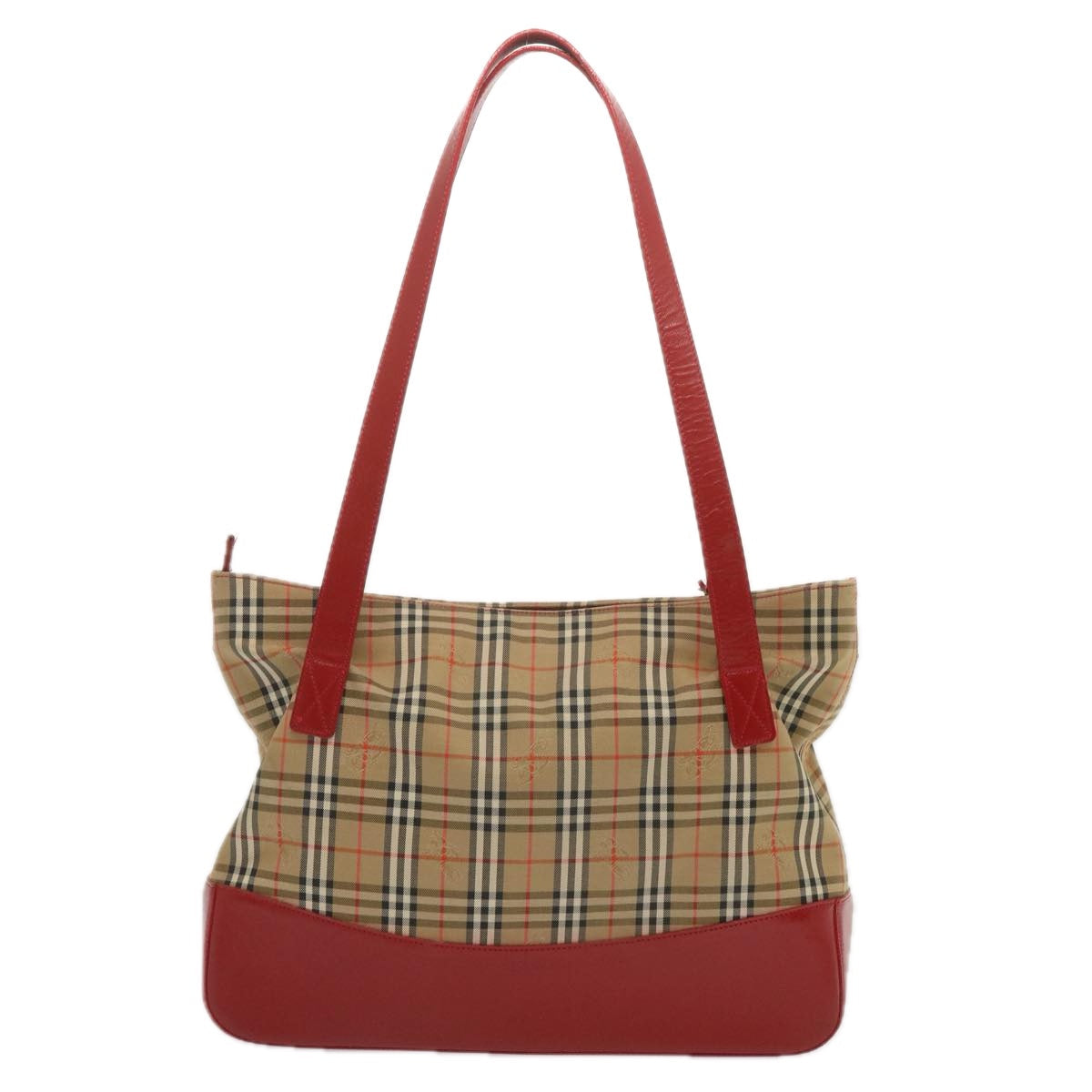 Burberry BURBERRYSs Nova Canvas Beige Tote Bag Style 2
