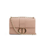 Christian Dior Pink Grained Calfskin 30 Montaigne Flap Bag Rovelle Bags