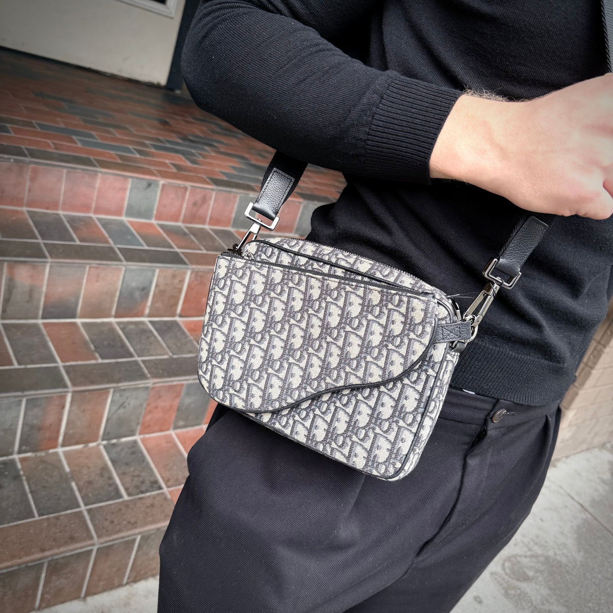 Dior Saddle Leather Crossbody Style 27 Rovelle Bags