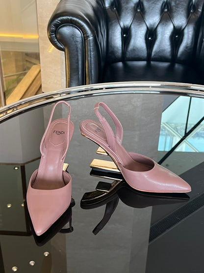 Fendi First Heel Slingbacks