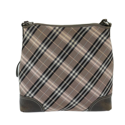 Burberry Nova Label Canvas Brown Shoulder Bag Style 2