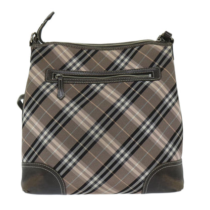 Burberry Nova Label Canvas Brown Shoulder Bag Style 2