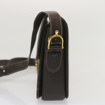 Luxury CELINE C Macadam Canvas Shoulder Bag Beige 69250