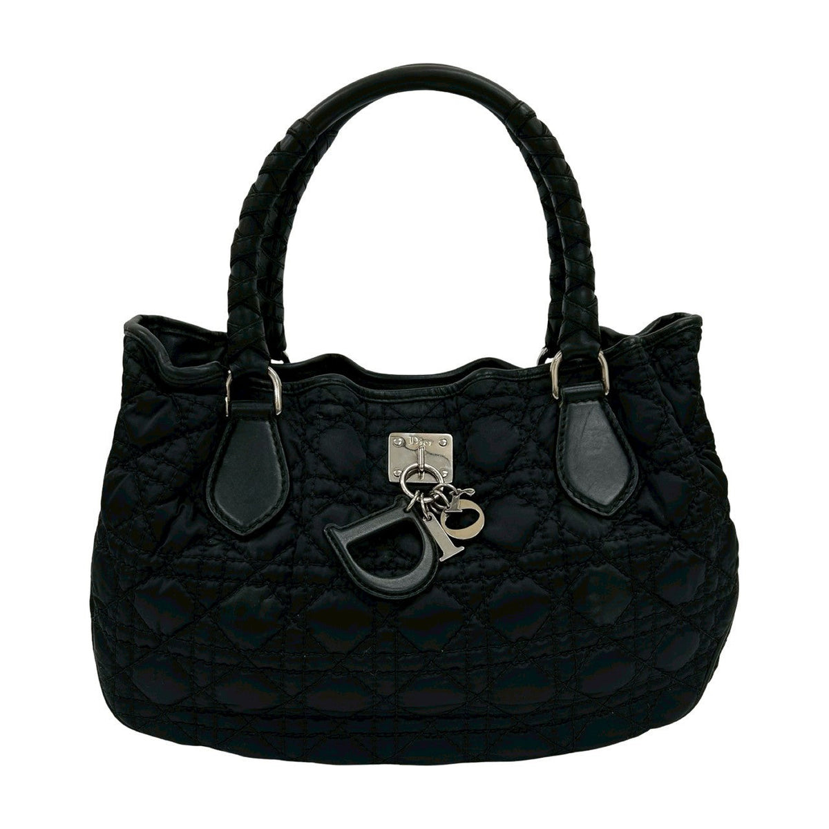 Dior Handbag leather black Lovely Rovelle Bags