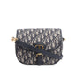 Christian Dior 2020 Blue Oblique Jacquard Medium Bobby Bag Rovelle Bags