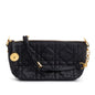 Christian Dior 2025 Black Macrocannage Lambskin Diorstar Hobo Bag Rovelle Bags