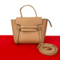 CELINE Shoulder Bag leather pink Belt bag nano