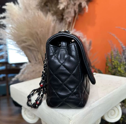 Chanel Timeless Lambskin Black Shoulder Bag Rovelle Bags