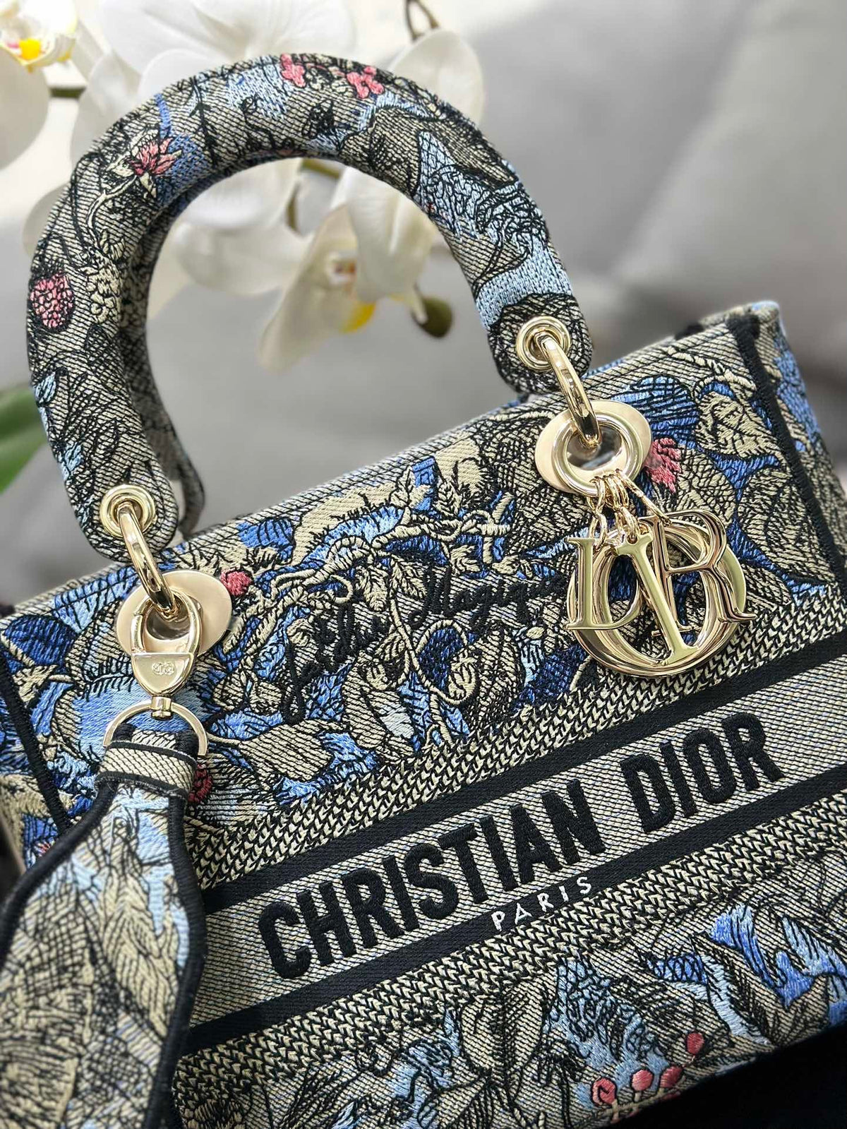 Christian Dior Medium Lady D Lite Bag