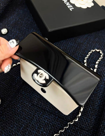 Chanel Luxury Leather Black Shoulder Bag Style 3 Rovelle Bags