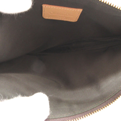Christian Dior Handbag canvas Brown Saddle pouch Trotter Women Rovelle Bags