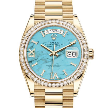 LadyRLX  DAY-DATE 36 .128348RBR