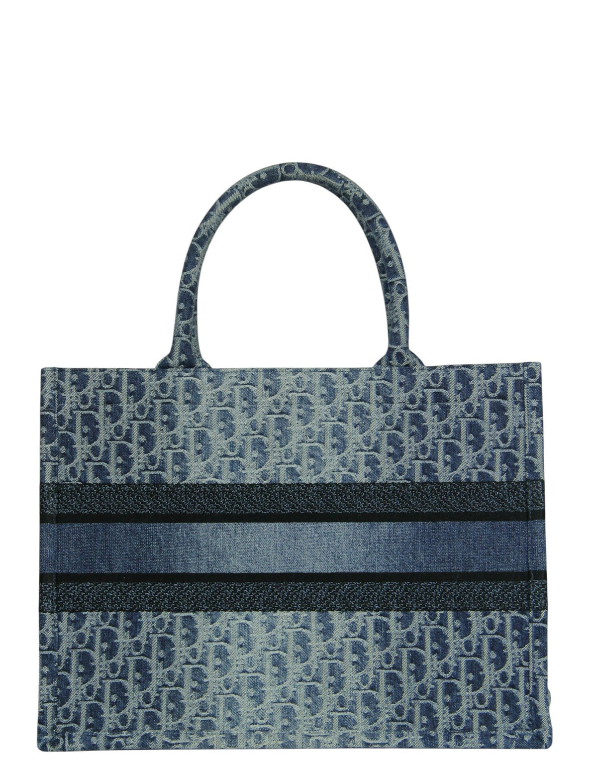 Christian Dior Denim Ombre Medium Book Tote Rovelle Bags