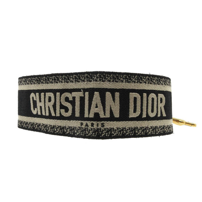 Christian Dior Shoulder strap Canvas, Leather black logo unisex(Unisex) Rovelle Bags