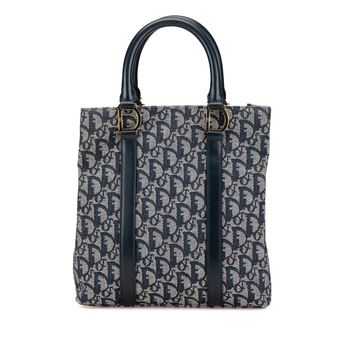 Dior Leather Canvas Tote Bag Rovelle Bags