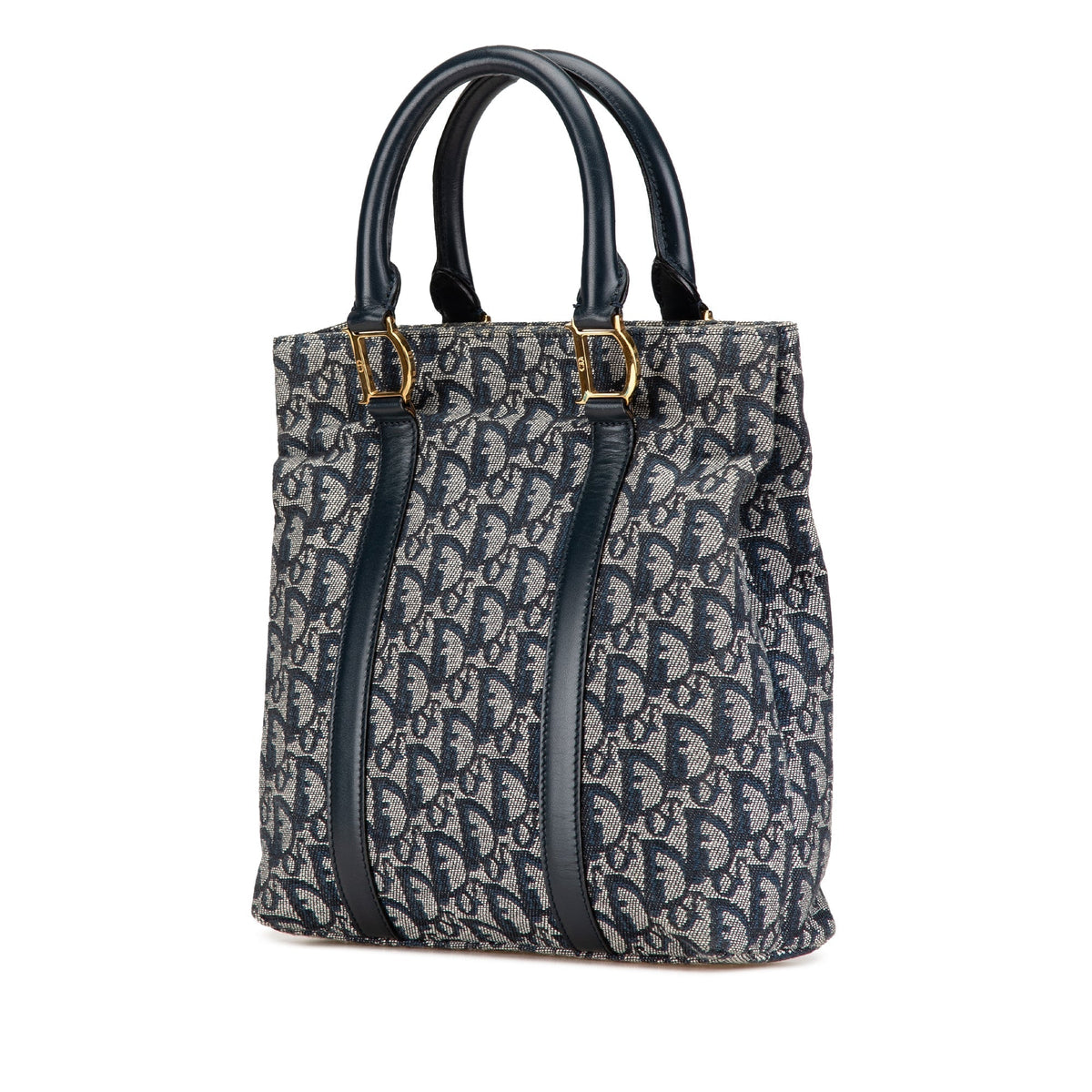 Dior Leather Canvas Tote Bag Rovelle Bags