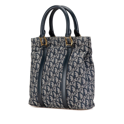 Dior Leather Canvas Tote Bag Rovelle Bags