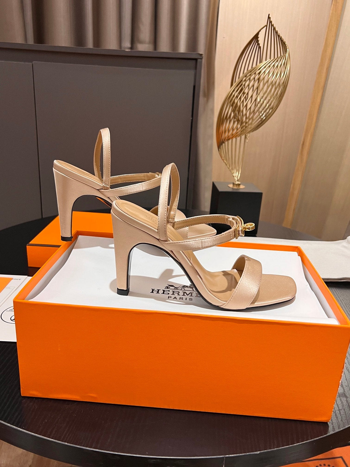 Hermes Glamour 70 Sandals