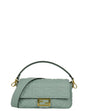 Fendi Blue Embossed FF 1974 Medium Baguette NM Rovelle Bags