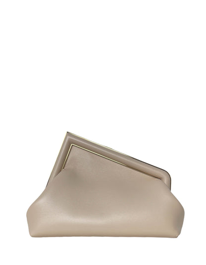 Fendi Poudre Lambskin Leather Small First Crossbody/Clutch Bag Rovelle Bags