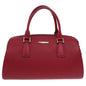 BURBERRY Handbag leather Red Nova Check Women
