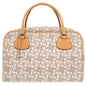 CELINE Handbag PVC, Leather gray Sulky Carriage Pattern Women