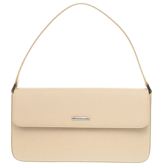BURBERRY Handbag leather beige With logo Women