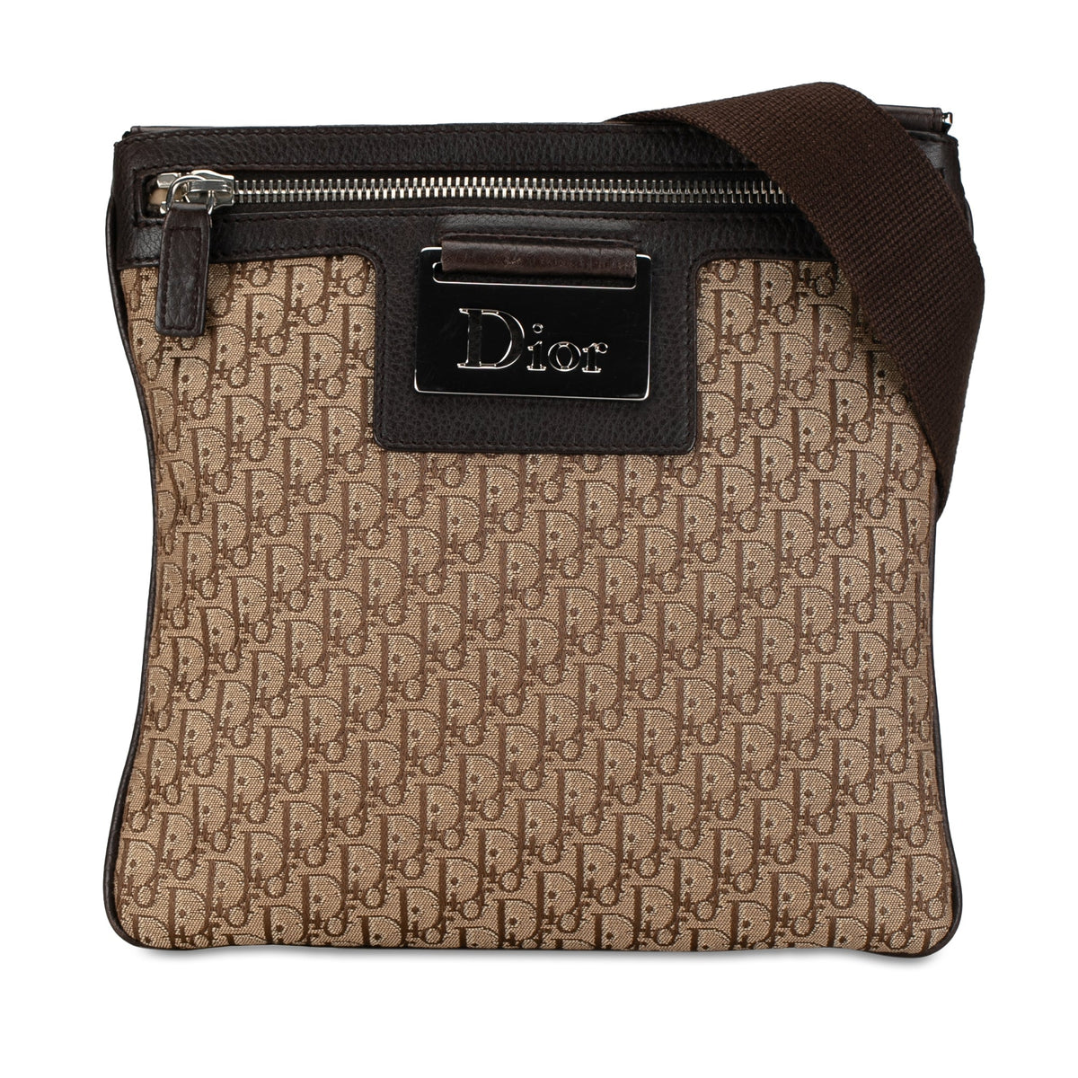 Dior Leather Canvas Crossbody Bag Rovelle Bags