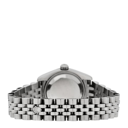 Stainless Steel 18K White Gold Diamond Mother of Pearl 26mm Oyster Perpetual Datejust Watch 179174