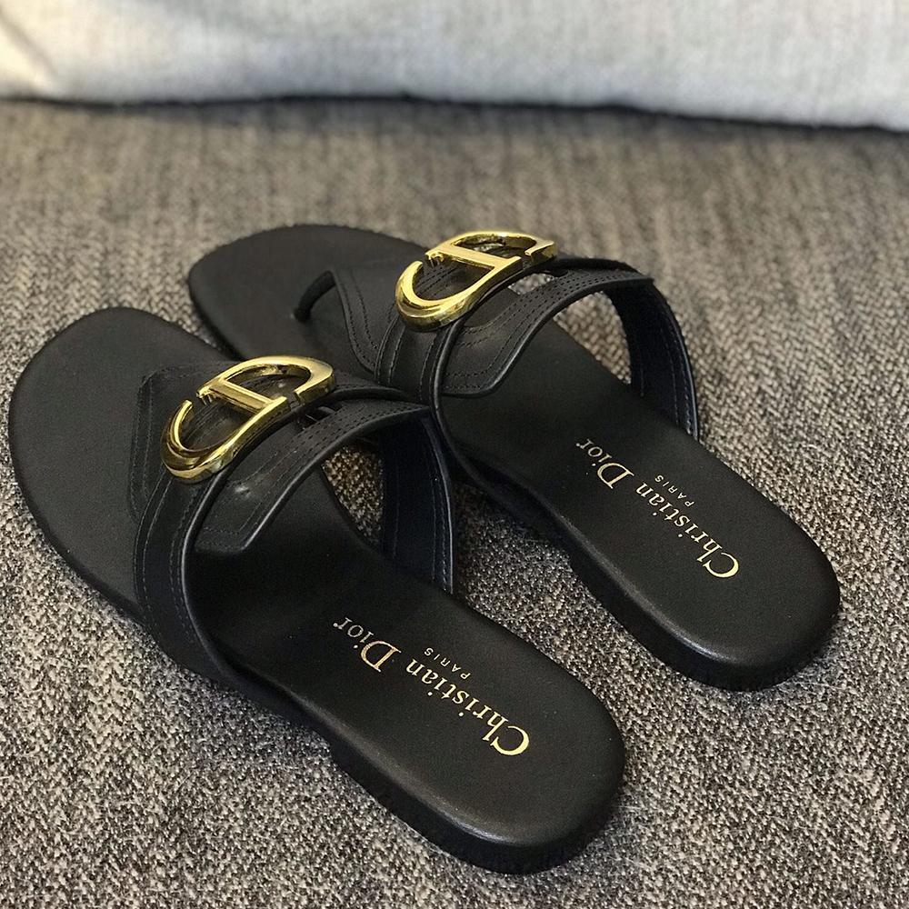 Christian Dior 30 Montaigne Flat Thong Sandals