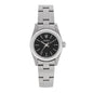 Stainless Steel 24mm Oyster Perpetual Watch Black 76080