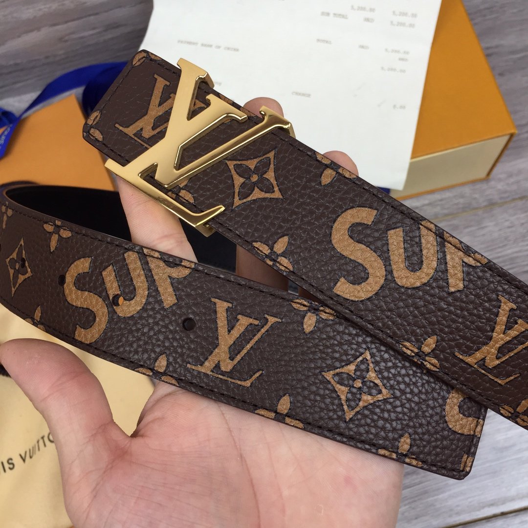 Leather Belt Louis Vuitton