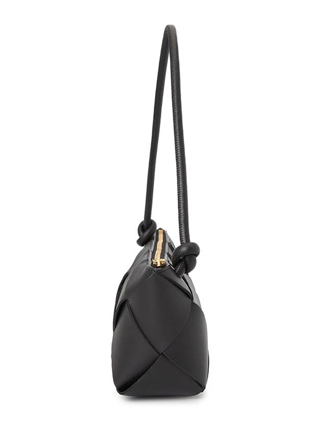 Luxury Bottega Veneta Cassette Mini Shoulder Bag Black