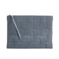 Bottega Veneta Grey Nappa Max Intrecciato Large Cassette Flat Zip Pouch