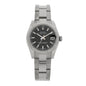Stainless Steel 18K White Gold 31mm Oyster Perpetual Datejust Watch Black 178274