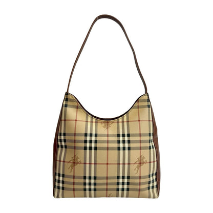 BURBERRY Shoulder Bag leather Brown
