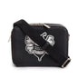 Christian Dior x Shawn Stussy Black Calfskin Leather Double Zip Crossbody Bag Rovelle Bags